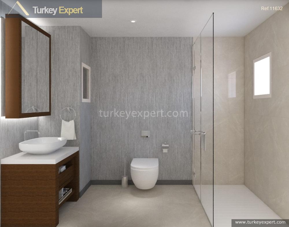 23minimalist design apartments with various floor plans in istanbul levent14