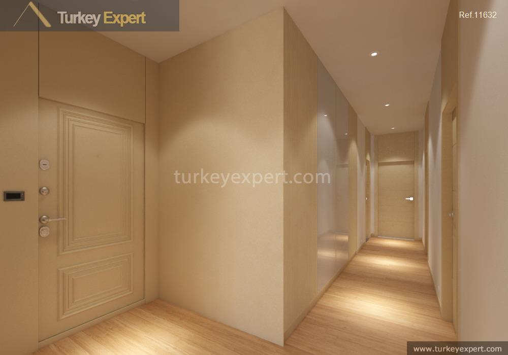 8minimalist design apartments with various floor plans in istanbul levent12
