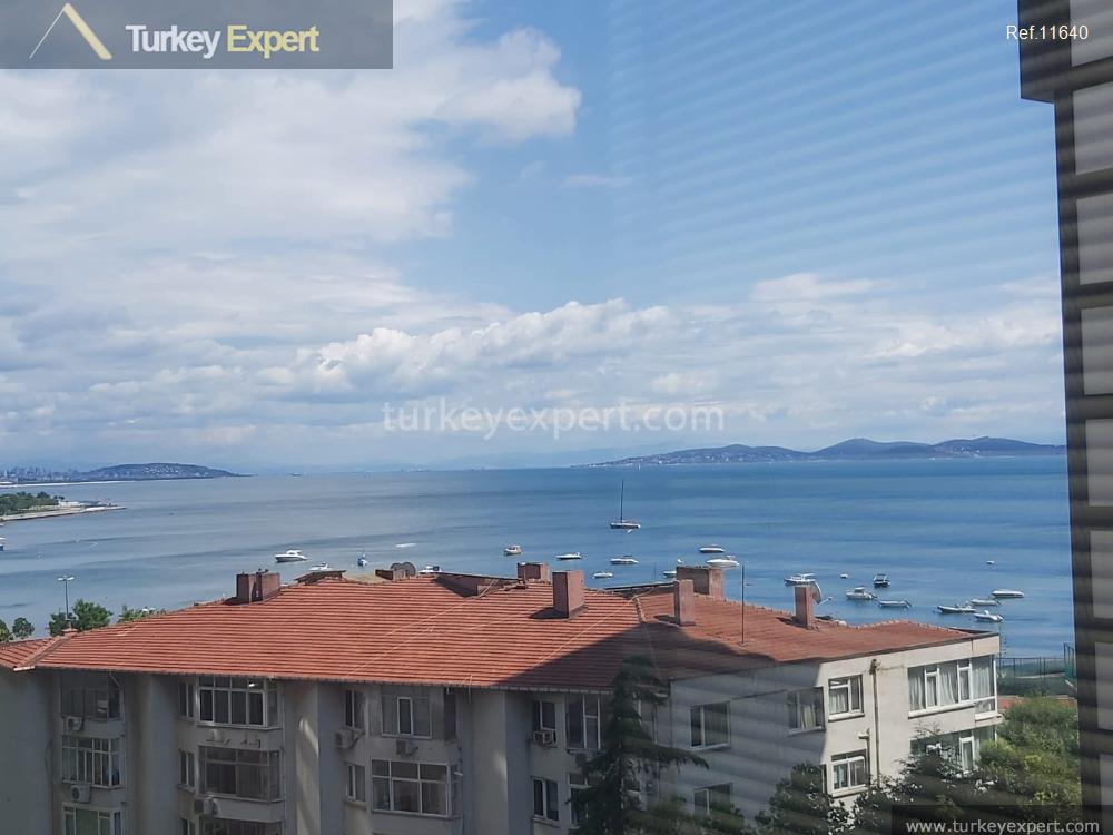 3-bedroom apartment with sea views for sale in Bagdat Caddesi of Istanbul 0