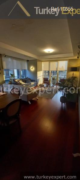 spacious and bright apartment for sale in istanbul maslak suitable8