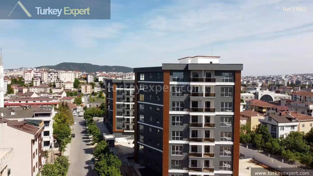 1brandnew apartments for sale in a complex with facilities in2
