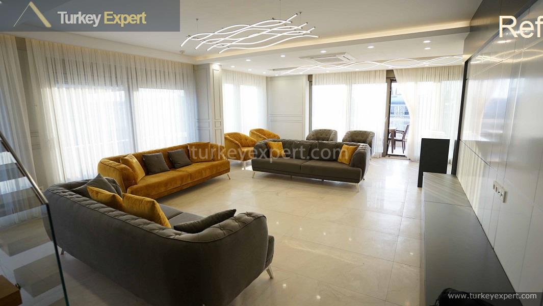 112an exclusive furnished duplex apartment for sale in antalya konyaalti