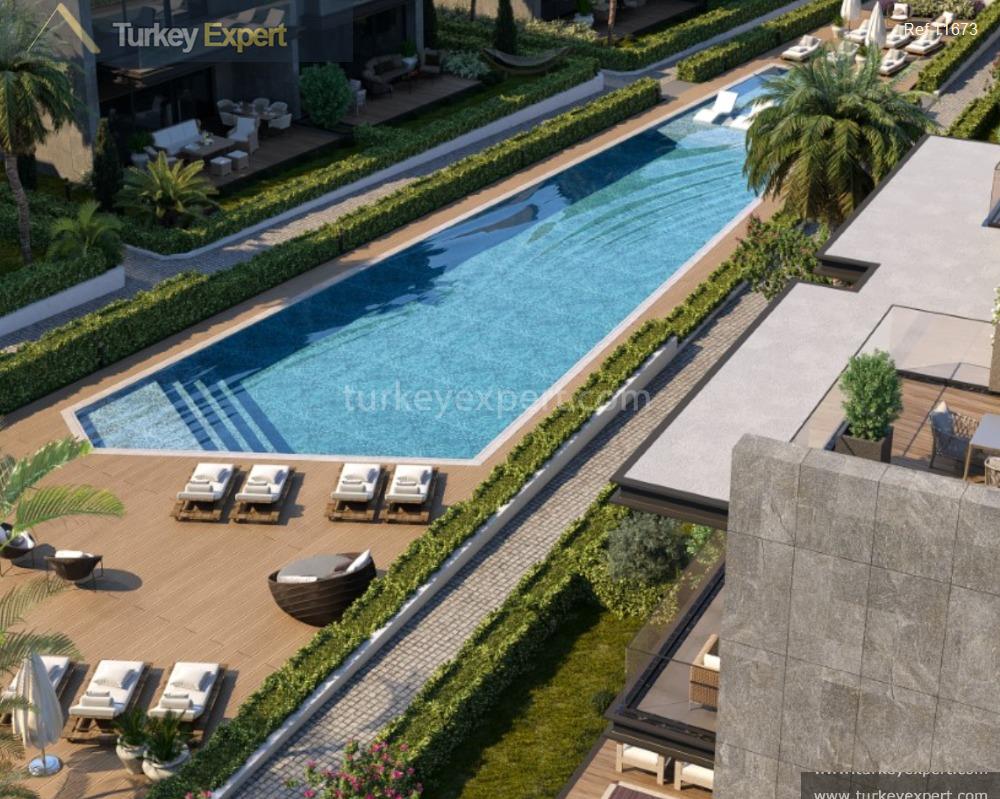 Apartments for sale in Izmir Cesmaalti, in a sea-front resort 0