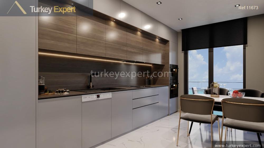 8seafront 3bedroom and 4bedroom apartments with spacious terraces in urla