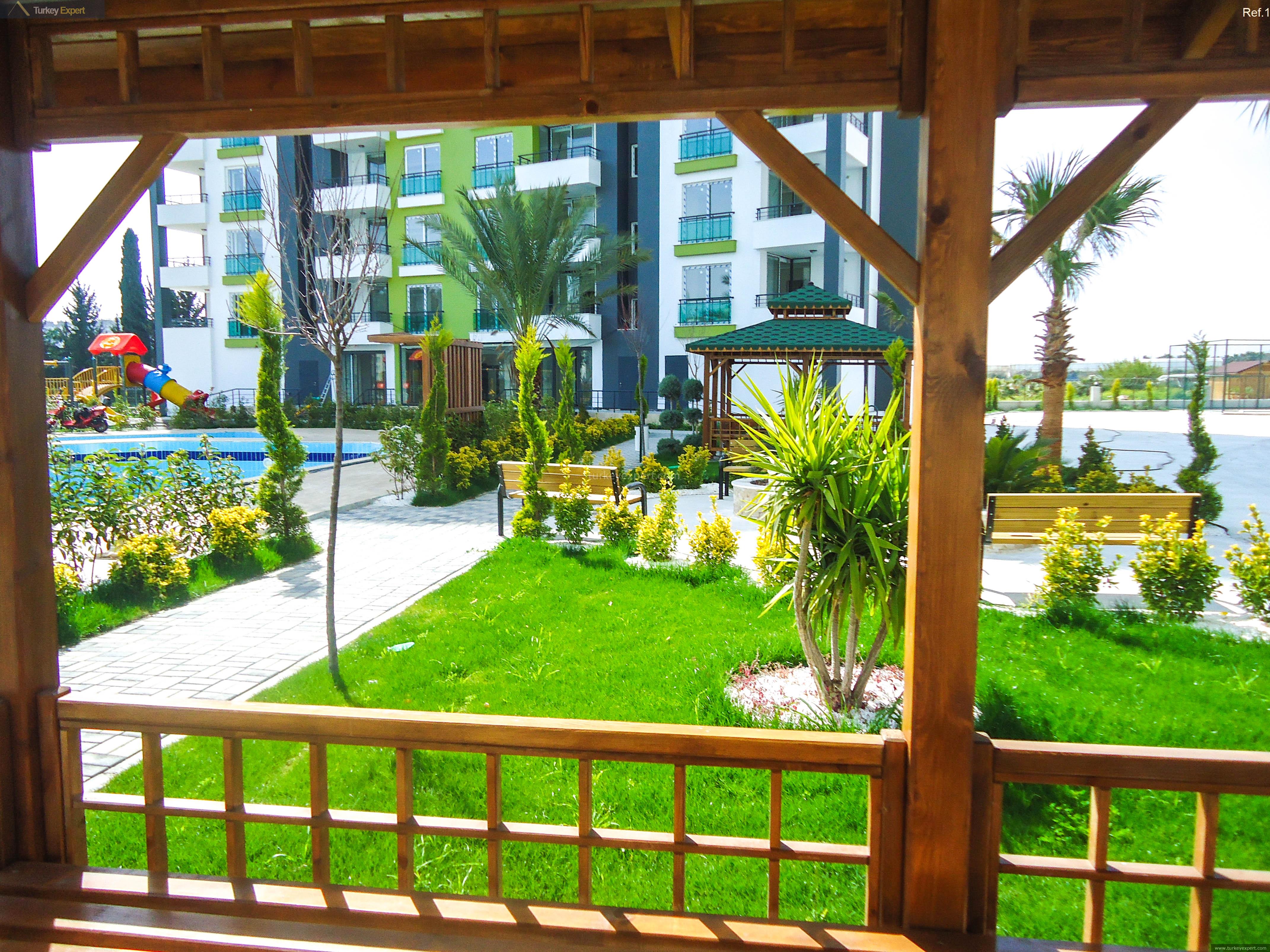 Spacious apartments in a full-facility complex in Mersin Tece, only 500 meters to the sea 0