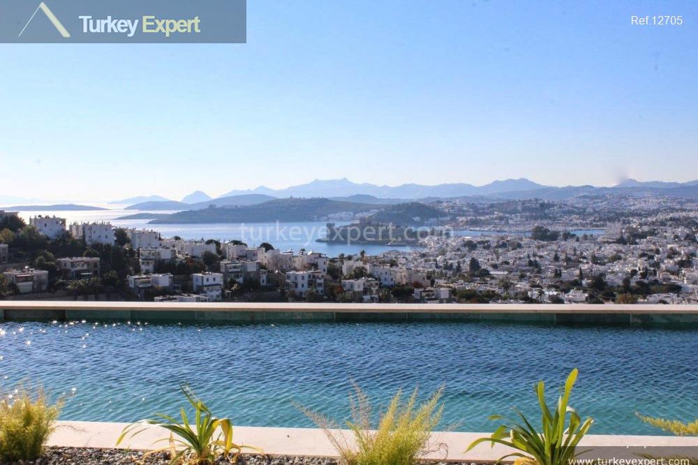 3villa with sea and castle views in bodrum center2