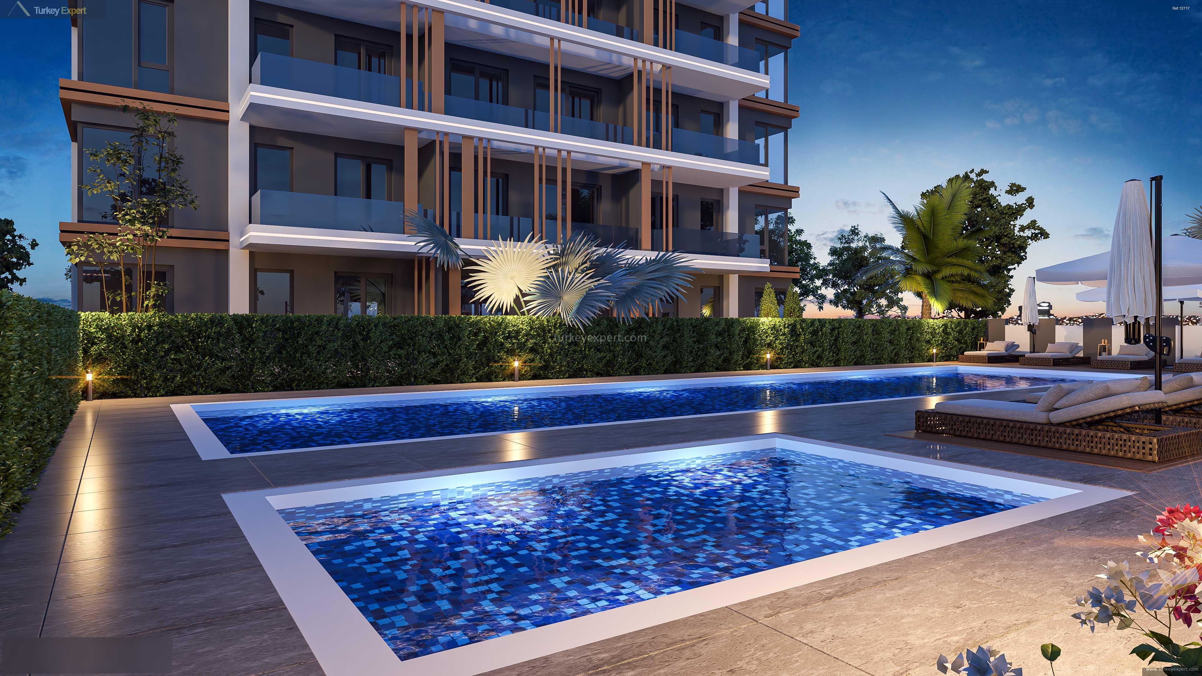 1new apartments for sale in a modern complex with full