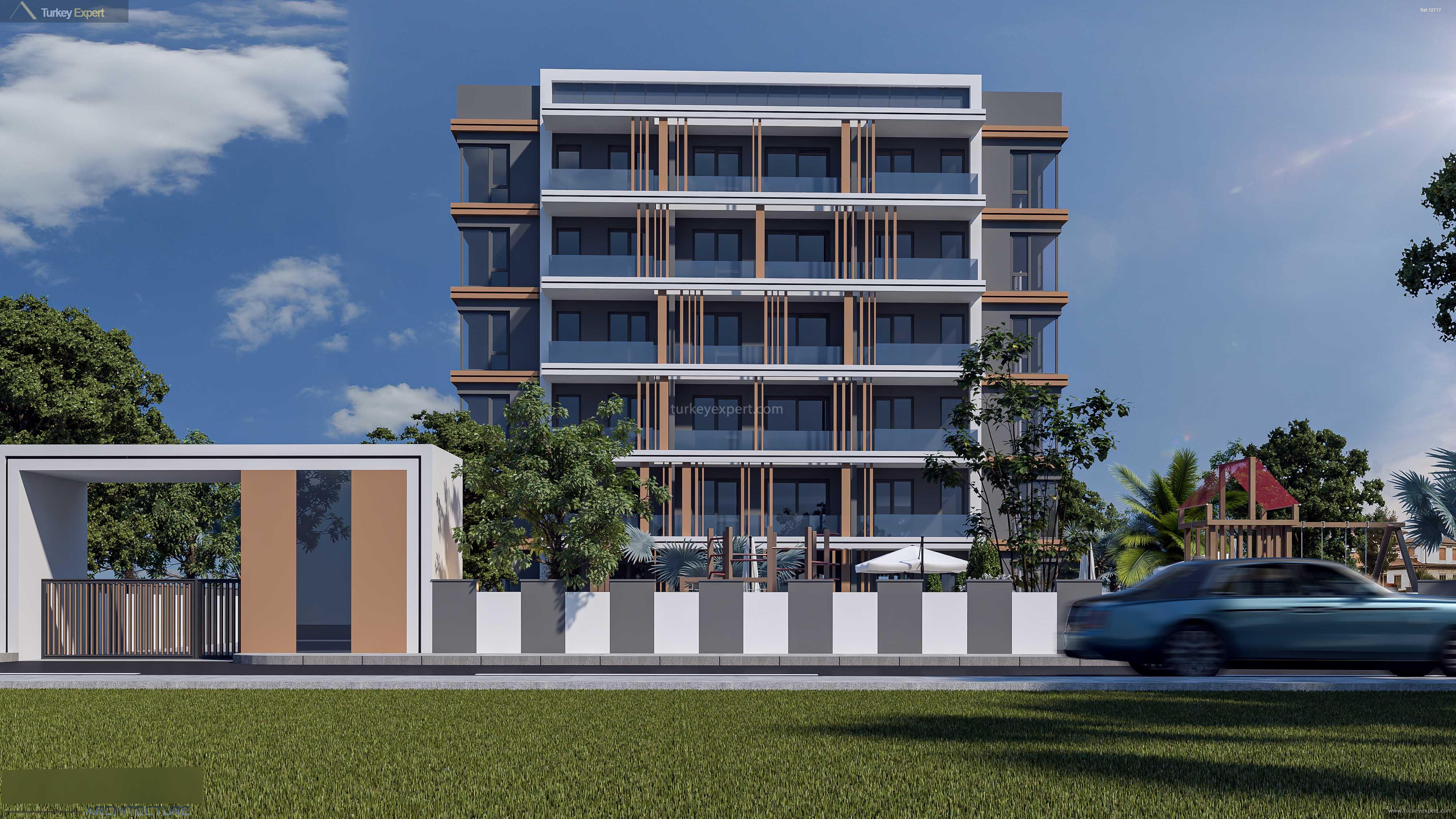 New Antalya apartments for sale in a modern complex 0