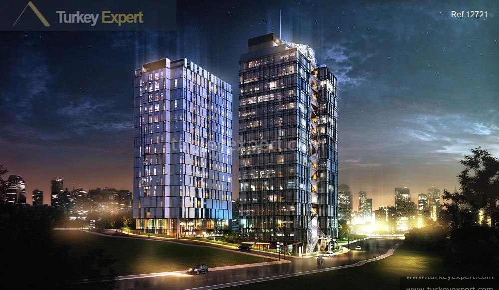 11central istanbul apartments with facilities for sale in levent