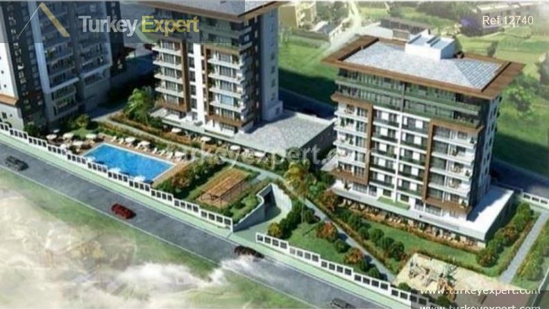 На продажу квартира в Стамбуле в комплексе с удобствами в Кючюкчекмедже 0