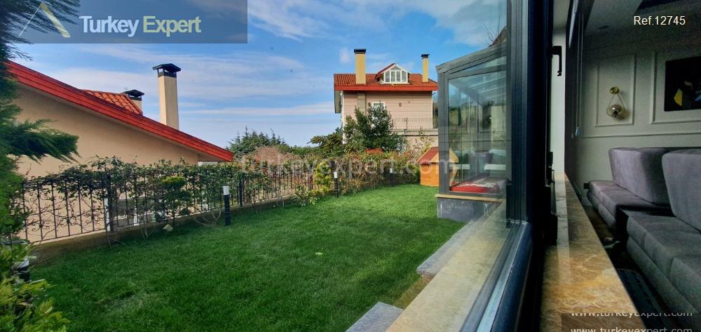 32twin villa for sale in a prestigious complex in istanbul