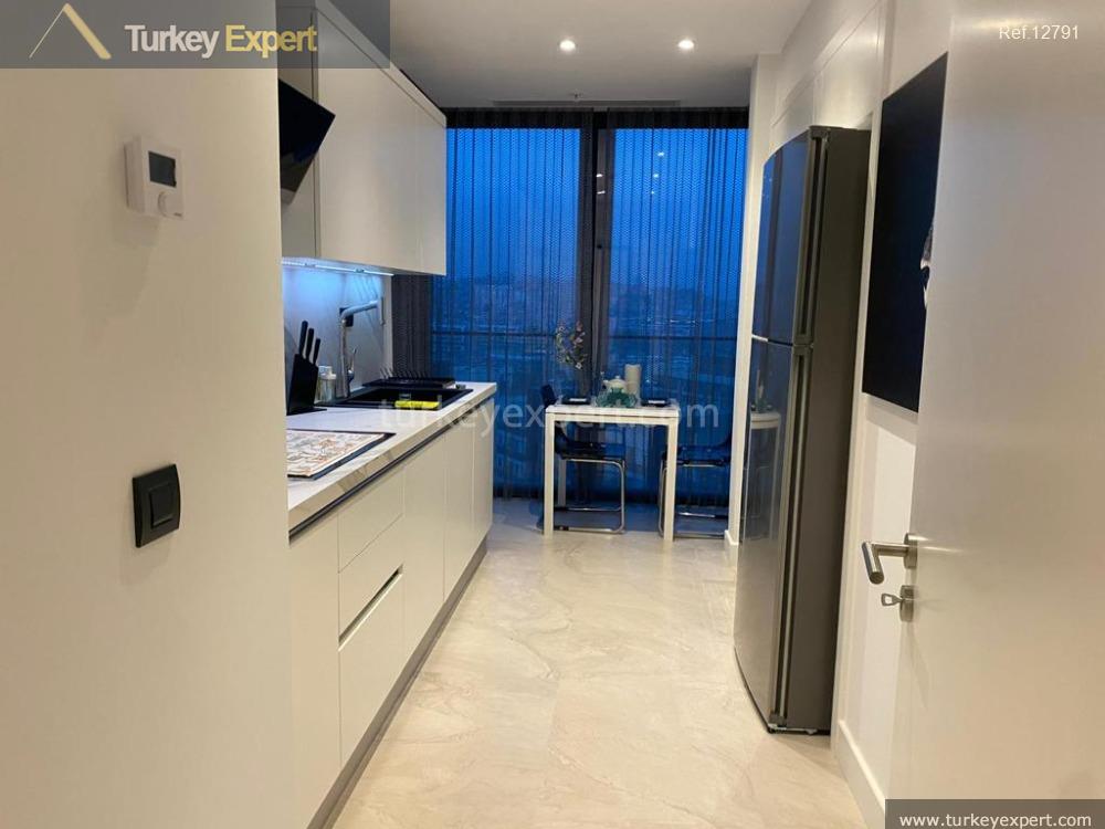 Fully furnished 2-bedroom apartment for sale in Izmir Mavisehir 1