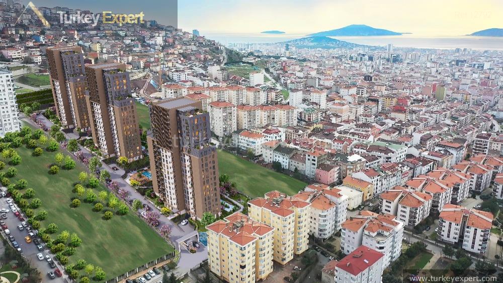 103residential project with variously sized apartments on istanbul asian side10