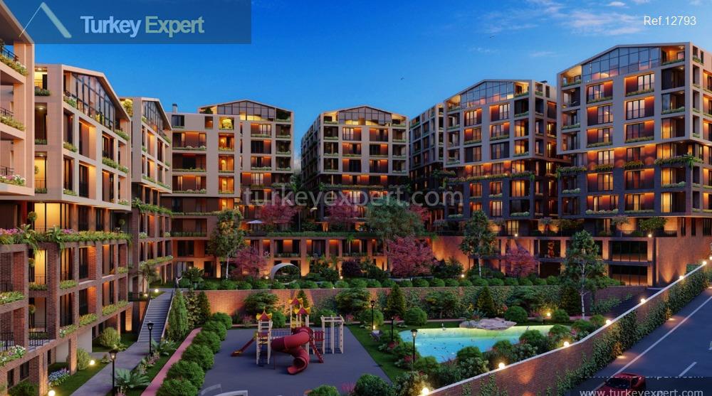 Apartments for sale in Istanbul Acibadem near the Bosphorus 0