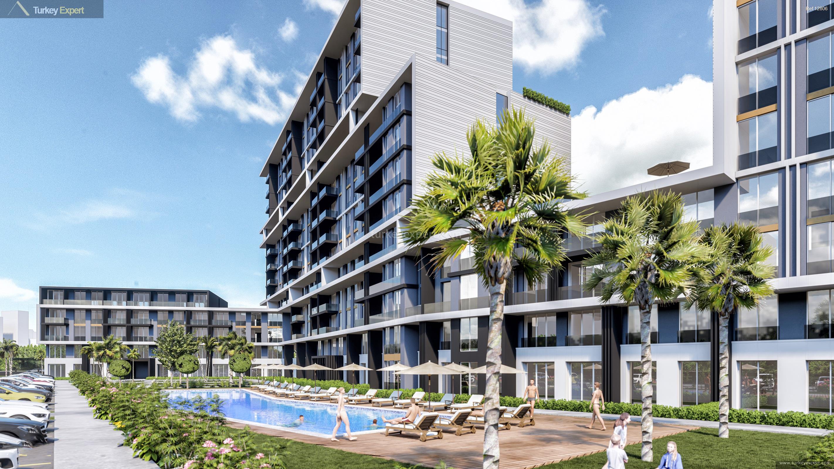 101investment opportunity in antalya on apartments in a complex