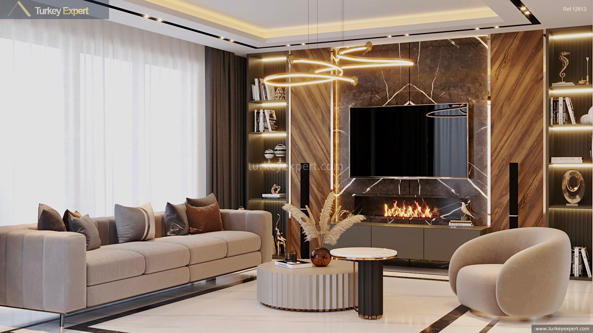 Luxury 5-bedroom villas with private facilities in Antalya Konyaalti 1
