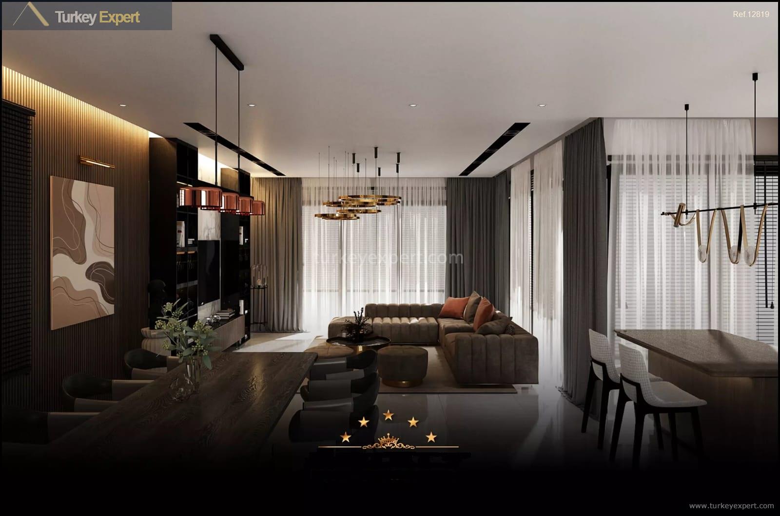 110exquisite 6bedroom villas for sale in mersin with an installment8
