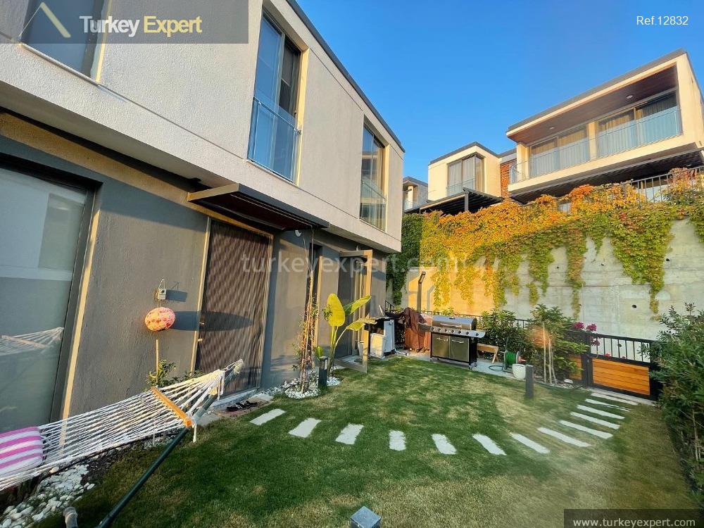 New villa with garden and panoramic sea views near Diamond Beach in Kusadasi 2