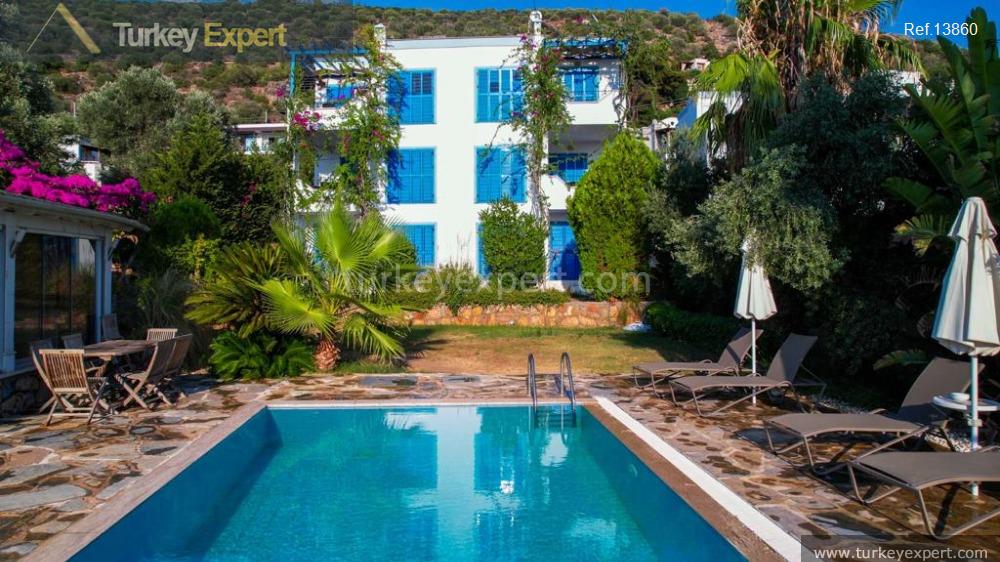 complete building with 3 modern apartments for sale in bodrum24