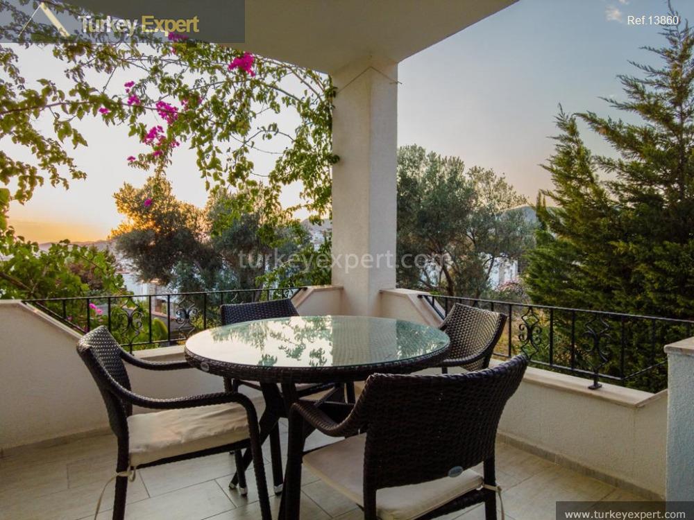 complete building with 3 modern apartments for sale in bodrum29