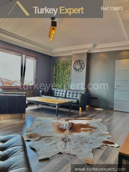 120istanbul besiktas  2bedroom apartment with a full view of