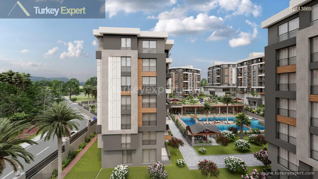 102upscale residential project with olympic pools in antalya kepez20