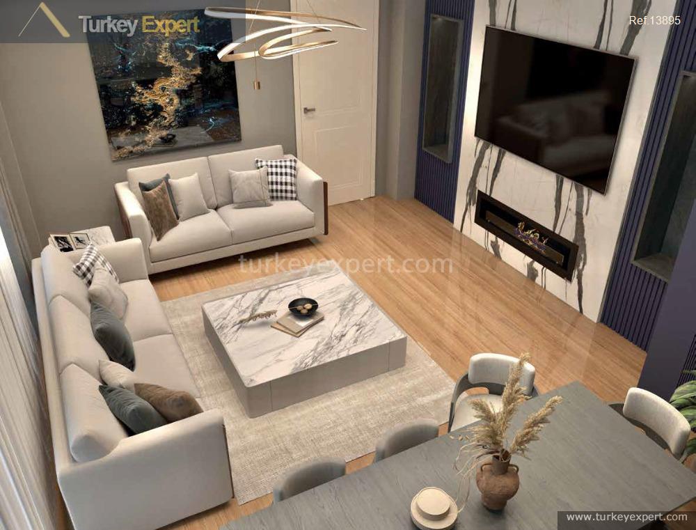 Sea view apartments and duplexes in Istanbul Beylikduzu, near the marina 1