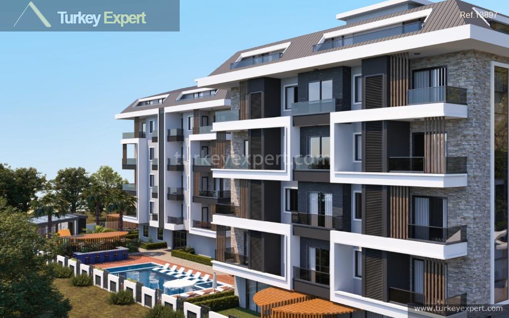 102alanya apartments with communal pool near the sea4