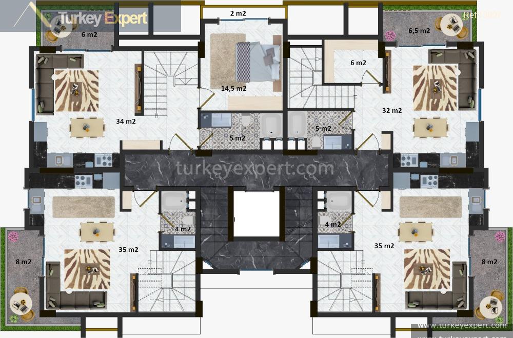 _fp_alanya apartments with communal pool near the sea11