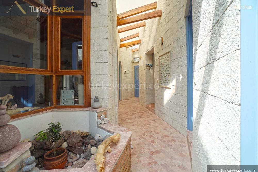 1091enchanting stone house for sale in izmir designed with italian