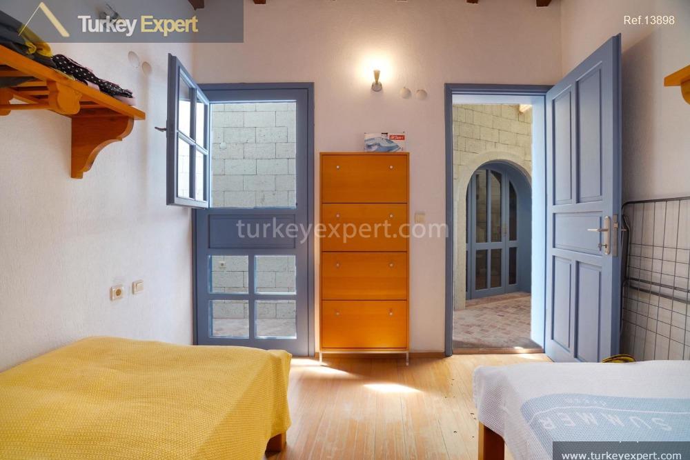 enchanting stone house for sale in izmir designed with italian17