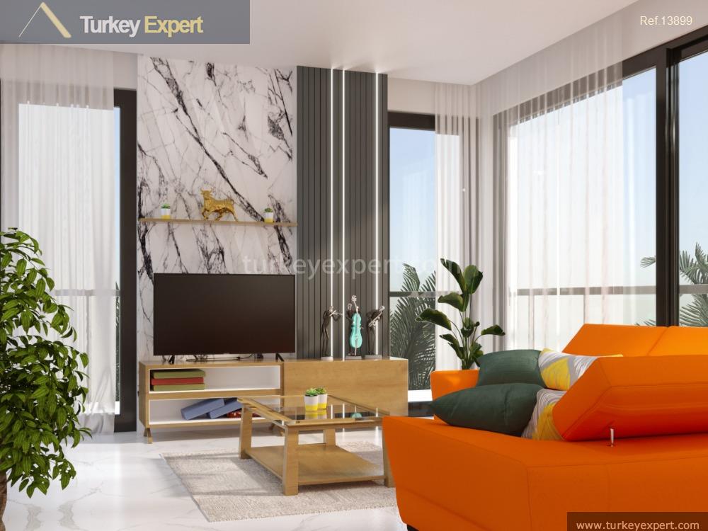 New apartments for sale in Alanya near the sea 1