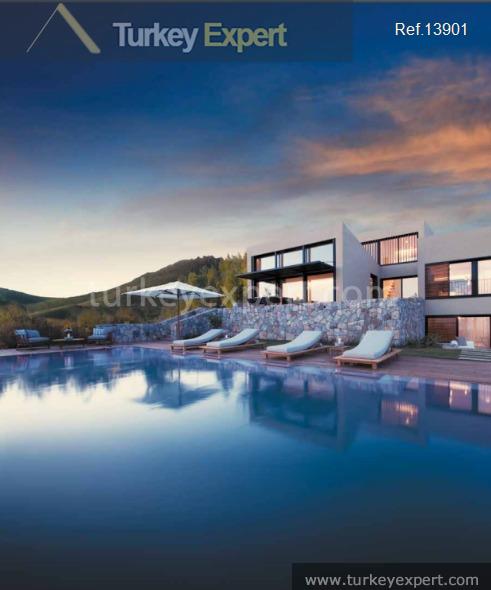 106panorama residences with modular formats and private pools in bodrum13