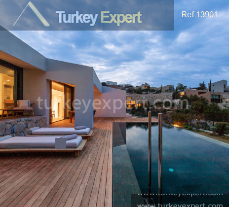 1panorama residences with modular formats and private pools in bodrum10