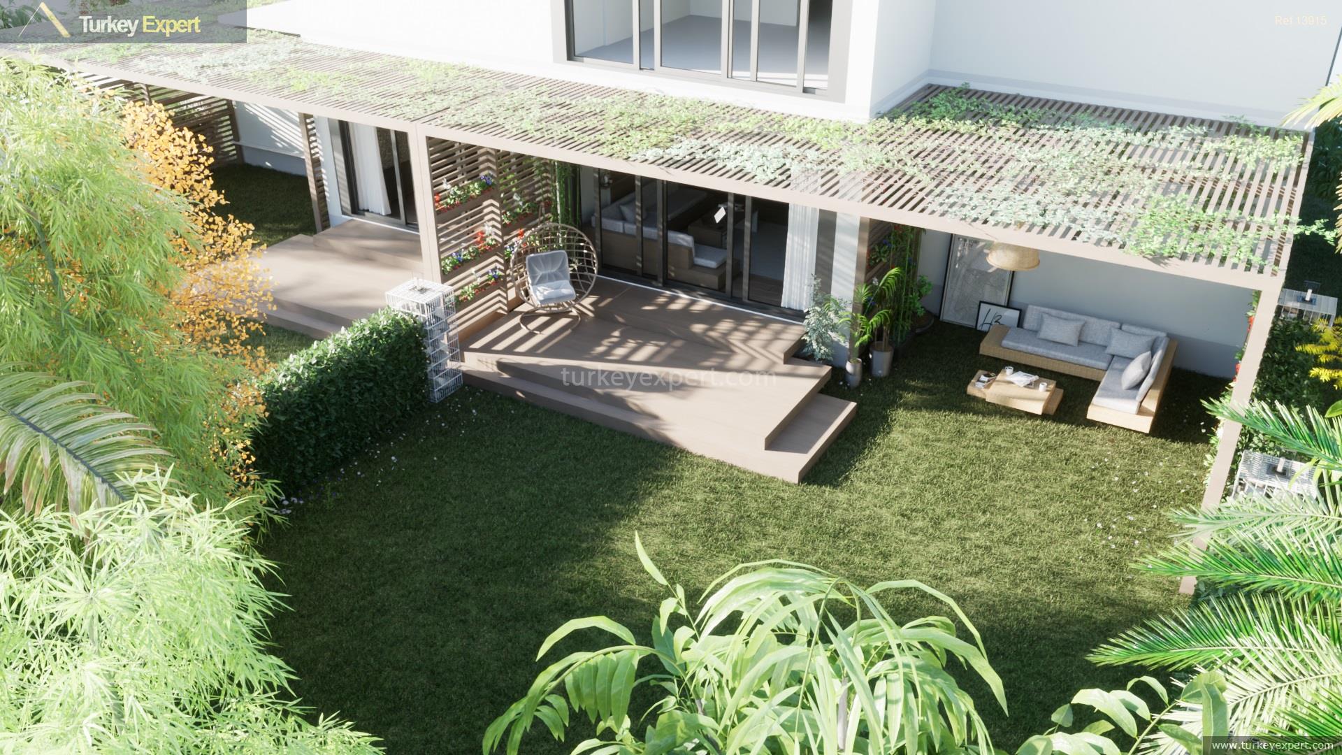 Antalya properties in a new complex with a communal pool 1