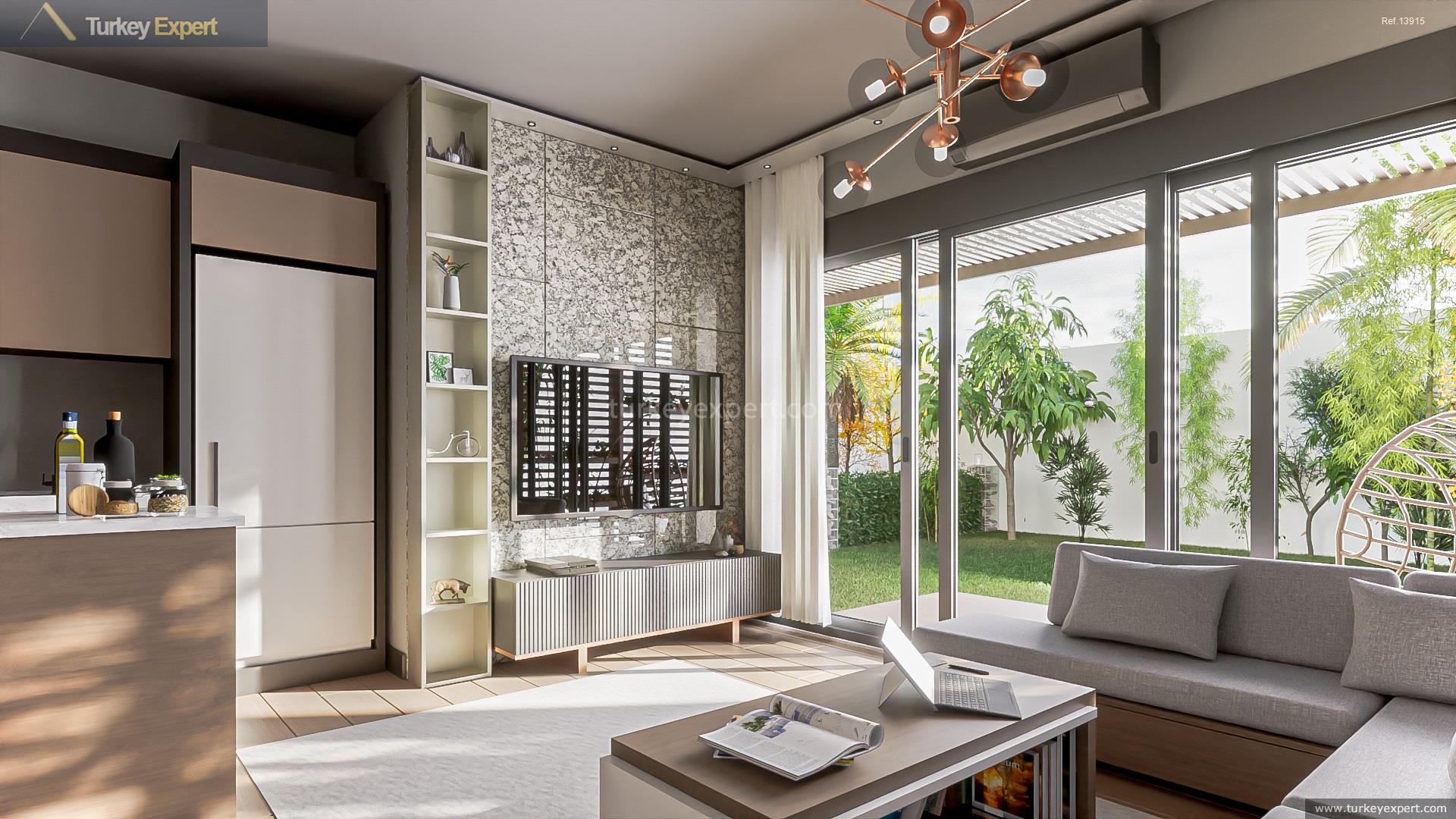 Antalya properties in a new complex with a communal pool 2