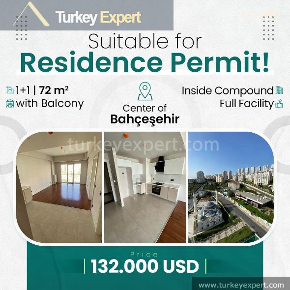 101resale apartment inside a fullfacility compound in istanbul bahcesehir