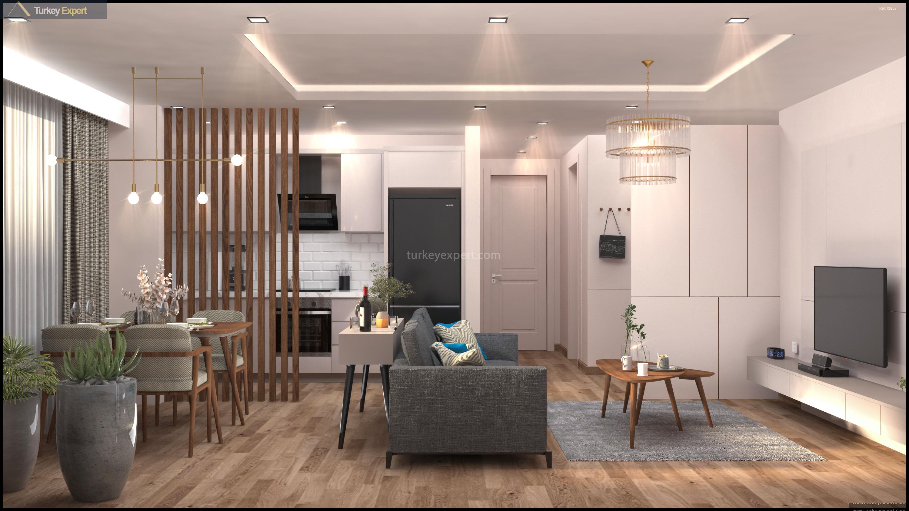 Affordable new apartments in Mersin near the sea 1