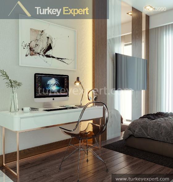 0021apartment project with sea and harbor views in kusadasi center