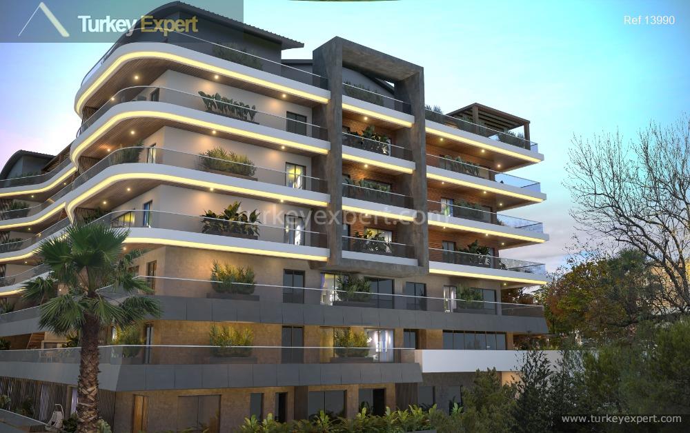 0041apartment project with sea and harbor views in kusadasi center