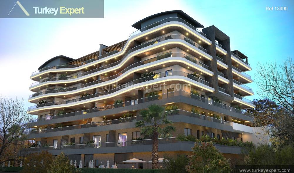 0051apartment project with sea and harbor views in kusadasi center