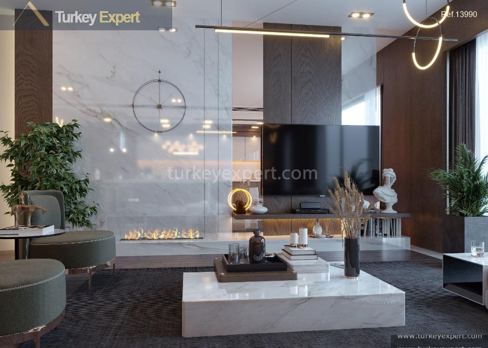 Apartment project with sea and harbor views in Kusadasi center 1