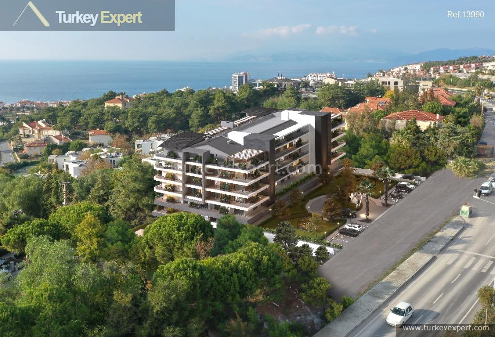apartment project with sea and harbor views in kusadasi center27