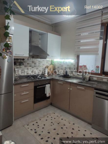 Resale 2-bedroom apartment In Istanbul Kagithane with a private garden terrace 0