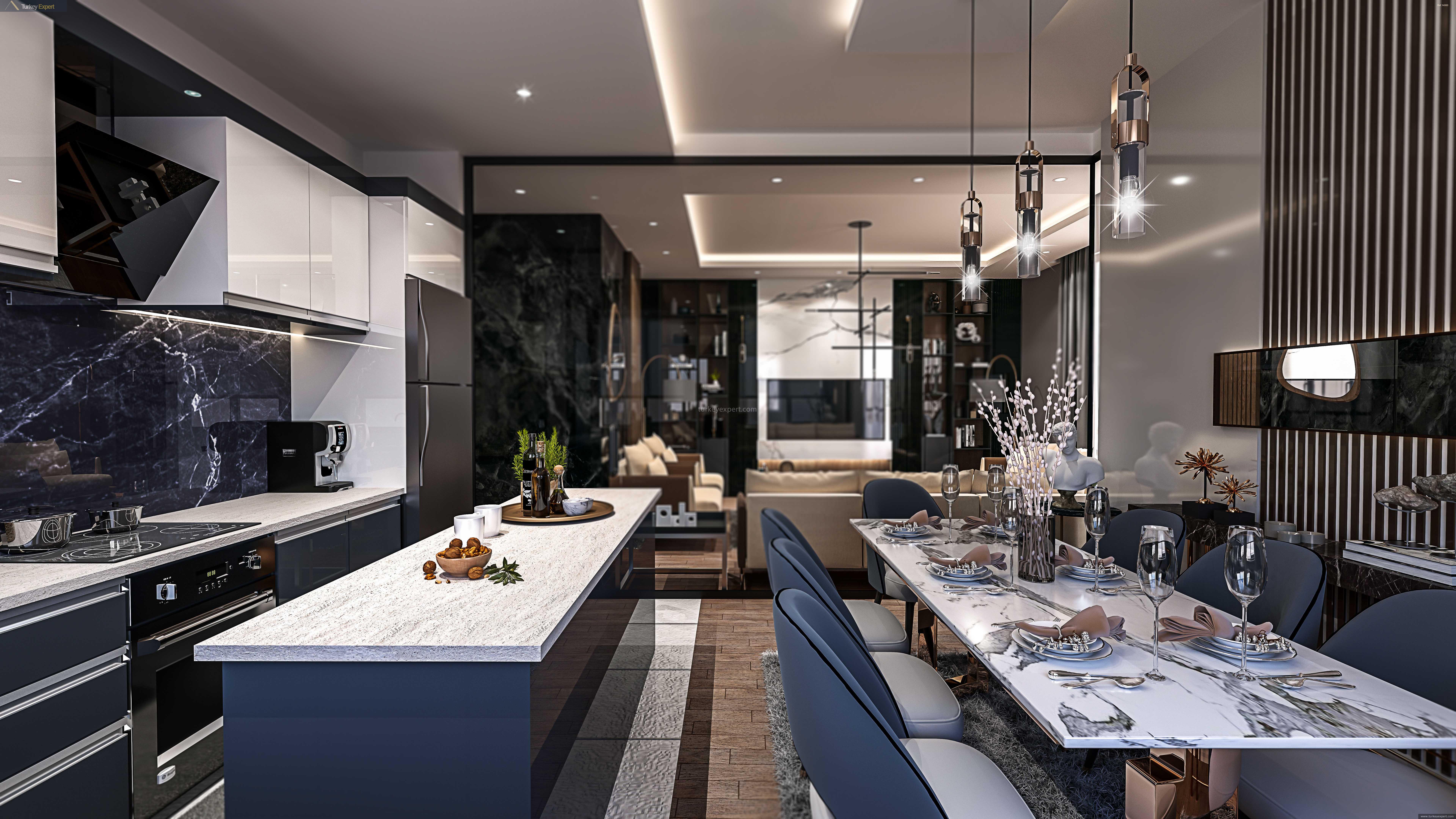New apartments in Antalya with installments near the sea 2