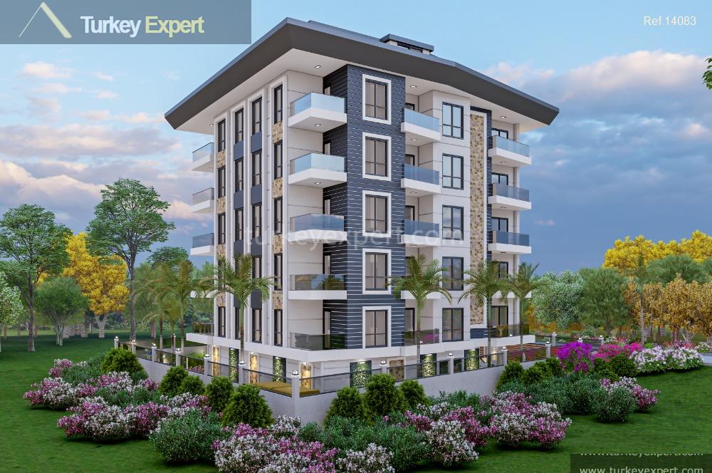 101new apartments with various layouts in alanya mahmutlar near the