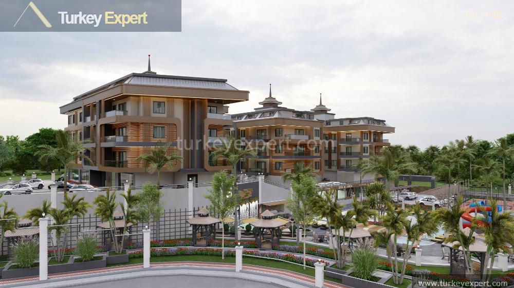 0001apartments for sale in alanya oba with rich infrastructure