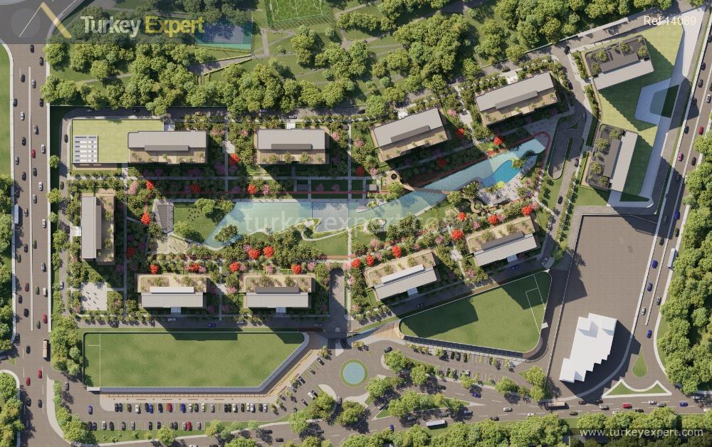 Amazing mixed-use project with an artificial lake in Istanbul Bahcelievler 3
