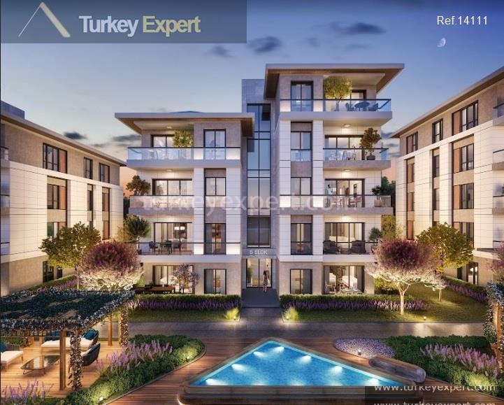 Istanbul modern apartments in the heart of Basaksehir in a family-oriented complex 1