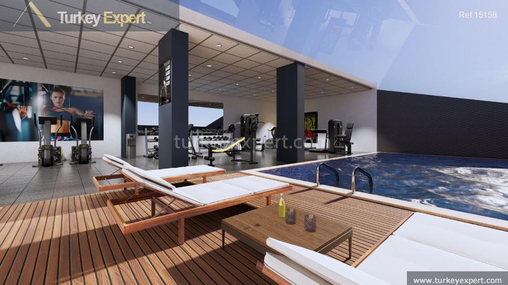 Apartment project with a choice of facilities and underground parking in Kusadasi center 1
